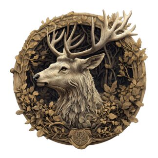 Wooden Jigsaw Puzzle – 3D Deer