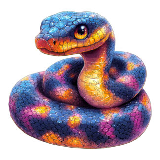 Wooden Jigsaw Puzzle – snake