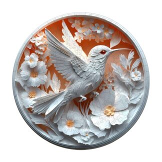 Wooden Jigsaw Puzzle – 3D Paper Hummingbird